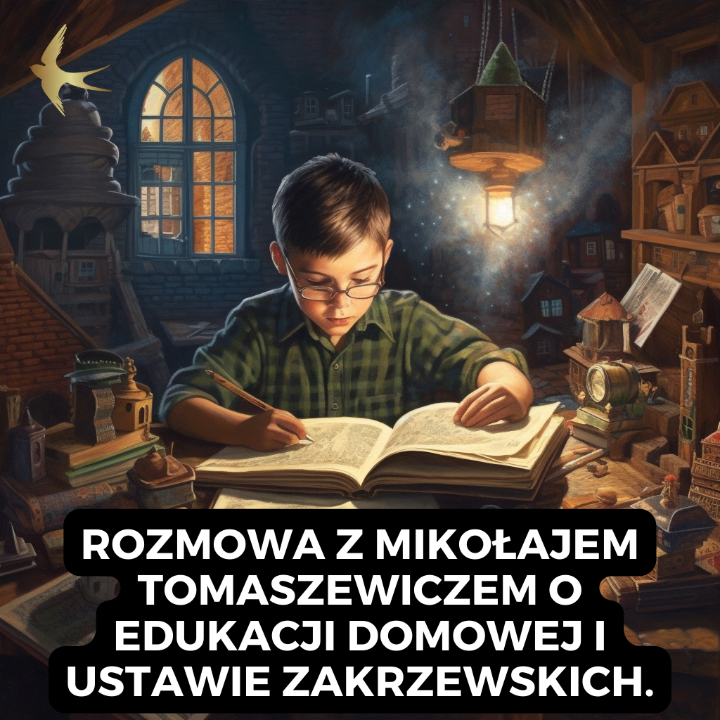 Mikołaj Tomaszewicz o edukacji domowej