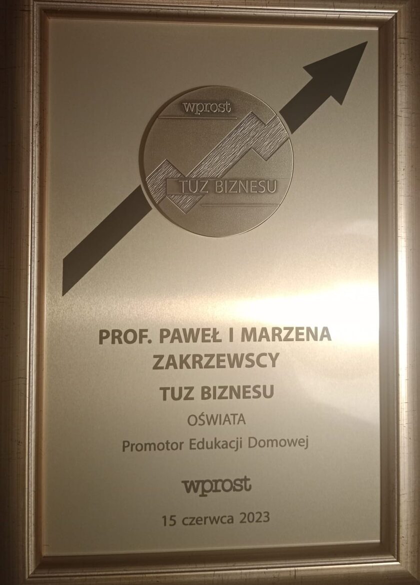 Nagroda dla Pawła i Marzeny Zakrzewskich za ustawę Zakrzewskich